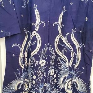 Indonesian Batik stunning cocktail dress